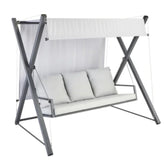 Naterial Odyssea Swing Chair 213 x 155 x 189cm - Antrachite